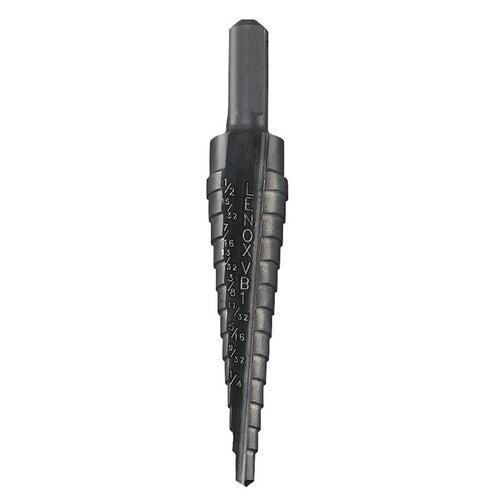 Vari-Bit® Step Drill Bit, 1/8 to 1/2 in, Max Hole Diameter, 13 Steps - sxd6hfgbikrbeqxoc9ka_x500.jpg