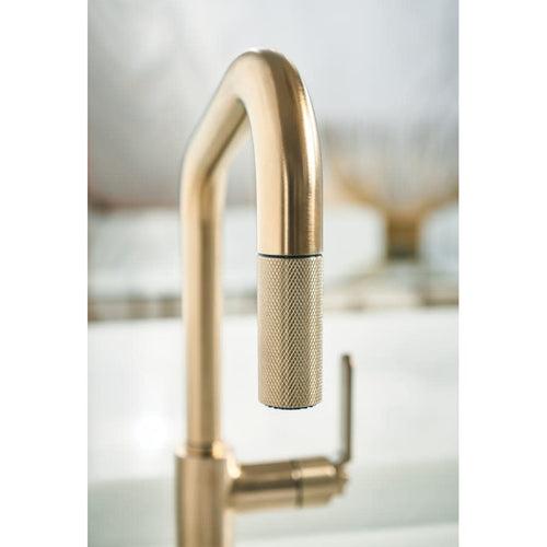 Litze Single Handle Angled Spout Pull Down Kitchen Faucet with Industrial Handle - Limited Lifetime Warranty - syfyqnpe9xyacmbgseam_x500.jpg