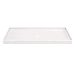 Classic 500 60 in. L x 30 in. W Alcove Shower Pan Base with Center Drain in High Gloss White - sygkmcprviwaprbuiexm_800x500@2x.jpg