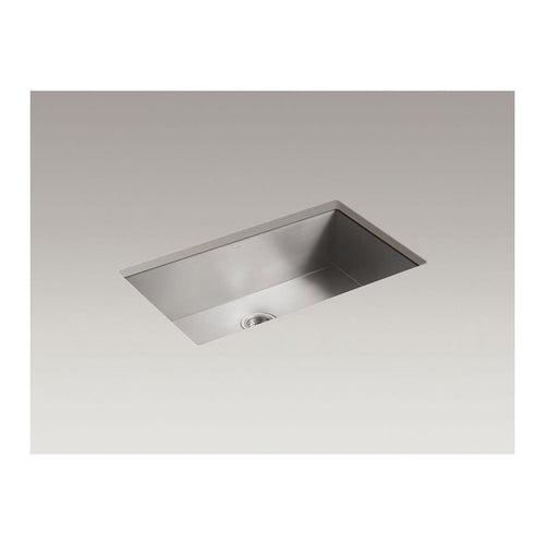 Vault™ Single Bowl Kitchen Sink, Under Mount, 32 x 18-15/16 in, 9-5/16 in Bowl Depth, 18 ga Satin Steel, Stainless - syiszznxgex0sracfxmn_x500.jpg