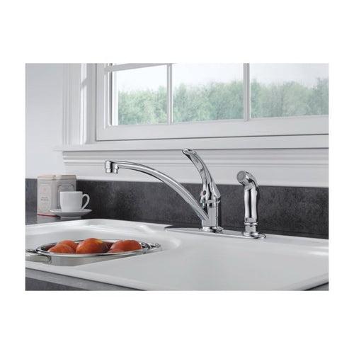 Foundations® Kitchen Faucet, Deck Mount, ADA, 1 Lever Handle, 3-Hole, Stainless - szip2nbo40g0oqeee84g_x500.jpg