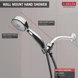 Universal Showering Components 2.5 GPM Multi Function Hand Shower Package - Includes Hose and Wall Supply - t6fxwmqj3lsukyxe7ns2_x500.jpg