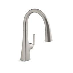 Graze® Kitchen Faucet, Deck Mount, ADA, 1 Lever Handle, 1-Hole, Vibrant Stainless - t91zbgmlbyr6vgzayrog_800x500@2x.jpg