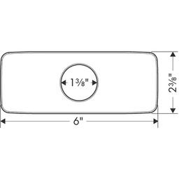 E&S Accessories 6" Escutcheon Plate - tbaouynvcrvt5mnjs8cd_x500.jpg