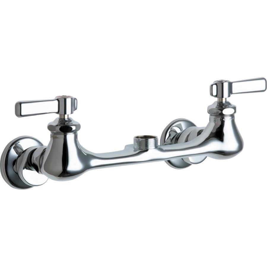 Kitchen Faucet, Wall Mount, ADA, 2 Lever Handle, 2-Hole, Polished Chrome - td04iy7pneafby47njyz_800x500@2x.jpg