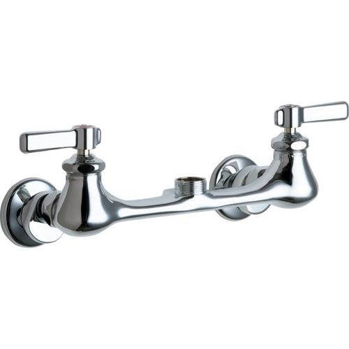 Kitchen Faucet, Wall Mount, ADA, 2 Lever Handle, 2-Hole, Polished Chrome - td04iy7pneafby47njyz_x500.jpg