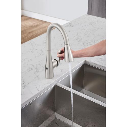 Arbor Pull-Down High Arc Kitchen Faucet with MotionSenseâ¢, Power Cleanâ¢, and Reflexâ¢ Technology - Includes Escutcheon Plate - tetp46ot0eegaw6yoz6w_x500.jpg