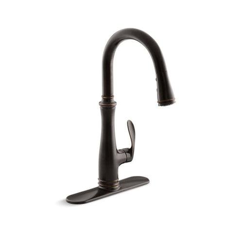 Bellera® Kitchen Faucet, Deck Mount, ADA, 1 Lever Handle, 1 or 3-Hole, Oil Rubbed Bronze - tgg9zazks82yx7yvjuqw_x500.jpg