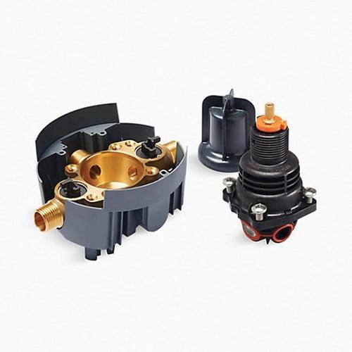 Thermostatic Valve Body and Cartridge With Stop, 1/2 in, NPT Inlet x 1/2 in, NPT Outlet, 45 psi Pressure, 9 gpm, Brass/Plastic Body - th5afvecvmwc2oumjcop_x500.jpg