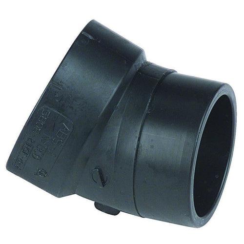 DWV Street 22.5 deg Elbow, 3 in, Spigot x Hub, ABS - tihgugkw3ybp0dsrwgpc_x500.jpg