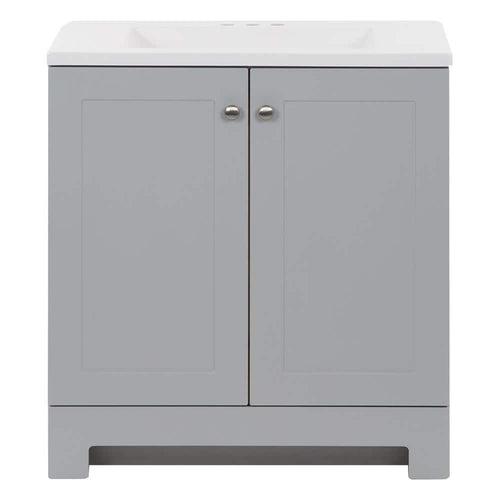 30 in. W x 19 in. D x 33 in. H Single Sink Freestanding Bath Vanity in Pearl Gray with White Cultured Marble Top - tjnyizy2zkeqc0qqdgbo_x500.jpg