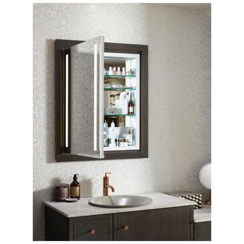 Verdera 24" x 30" Lighted Single Door Medicine Cabinet with Three Shelves, Built-in Outlets and Flip Out Magnifying Mirror - CA Title 24 Compliant - tkvwdgtgy4ezt4cvdzax_x500.jpg