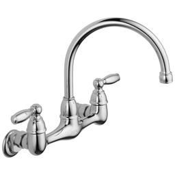 Kitchen Faucet, Wall Mount, ADA, 2 Lever Handle, 2-Hole, Polished Chrome - tljnk23mslgzxeuxvfel_800x500@2x.jpg