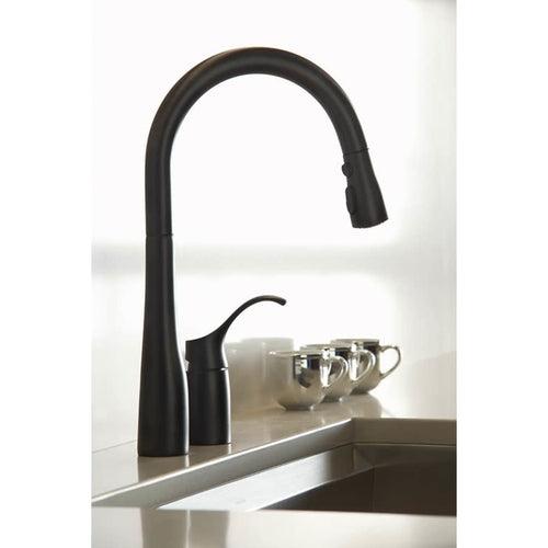 Simplice Two-Hole Kitchen Sink Faucet with 16-1/8" Pull-Down Swing Spout, DockNetik Secure Docking System, and a 3-Function Sprayhead Featuring Sweep Spray - treqxef7nfst66iqno0s_x500.jpg