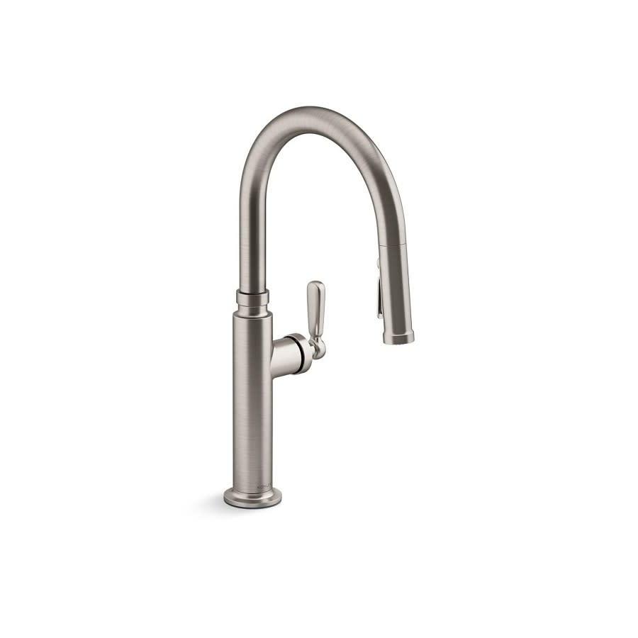 Edalyn™ by Studio McGee Kitchen Faucet, Deck Mount, 1 Lever Handle, 1-Hole, Vibrant Stainless - ttqfyokijwvyrthryiuk_800x500@2x.jpg