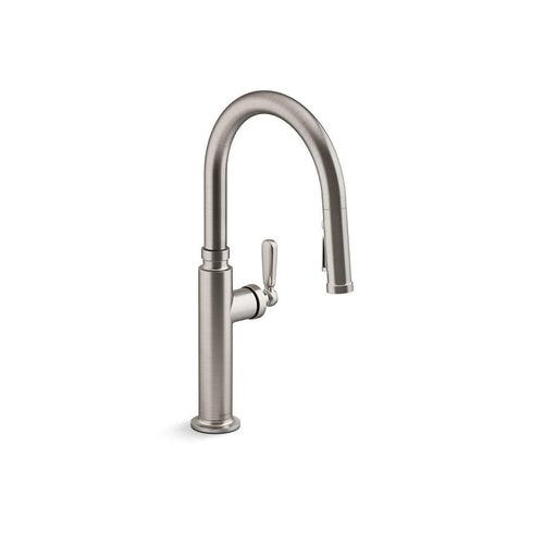 Edalyn™ by Studio McGee Kitchen Faucet, Deck Mount, 1 Lever Handle, 1-Hole, Vibrant Stainless - ttqfyokijwvyrthryiuk_x500.jpg