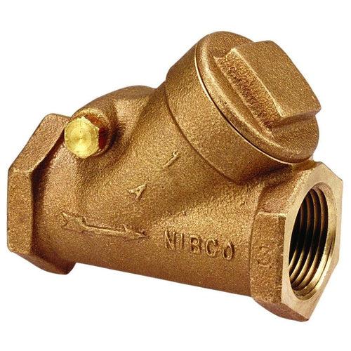 Swing Check Valve, 1 in, FNPT, Bronze - ttwhcb1hekkosfrt4n8d_x500.jpg