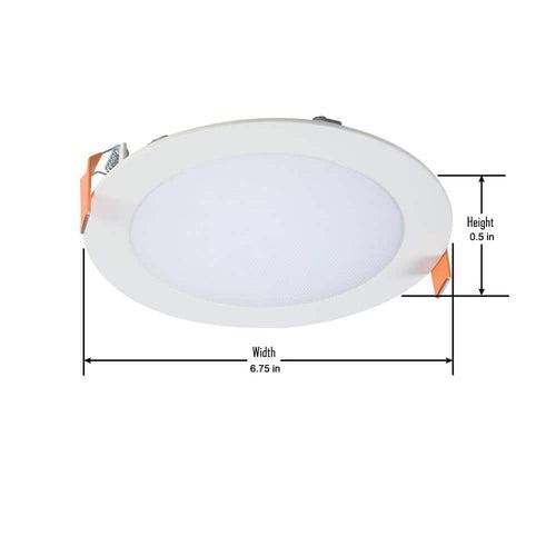 HLBSL Series 6 in. Adjustable CCT Canless IC Rated Dimmable Indoor, Outdoor Integrated LED Recessed Light Kit - tty5xjhhlu40idnypnpc_x500.jpg