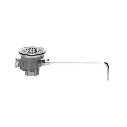 DrainKing™ Waste Valve With Port and Overflow Body, 1-1/2 x 2 in, Cast Red Brass Drain, Polished Chrome - tyl21lqqc8yfswprsy95_x500.jpg