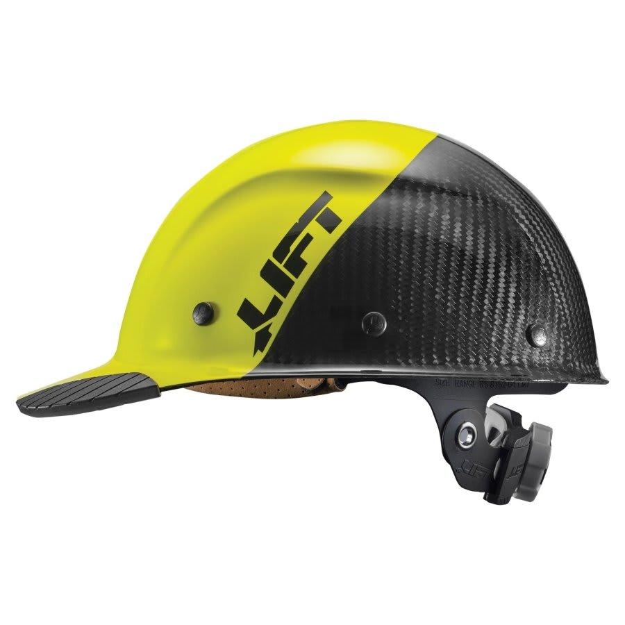 Yellowith Black Full Brim Carbon Fiber Hard Hat - u1c6x8akt6ybrlgus4yh_800x500@2x.jpg