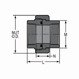 2000 Union With FKM O-Ring, 1/2 in, FNPT, SCH 80/XH, PVC - u3a2crpvp2yiczq21m45_x500.jpg