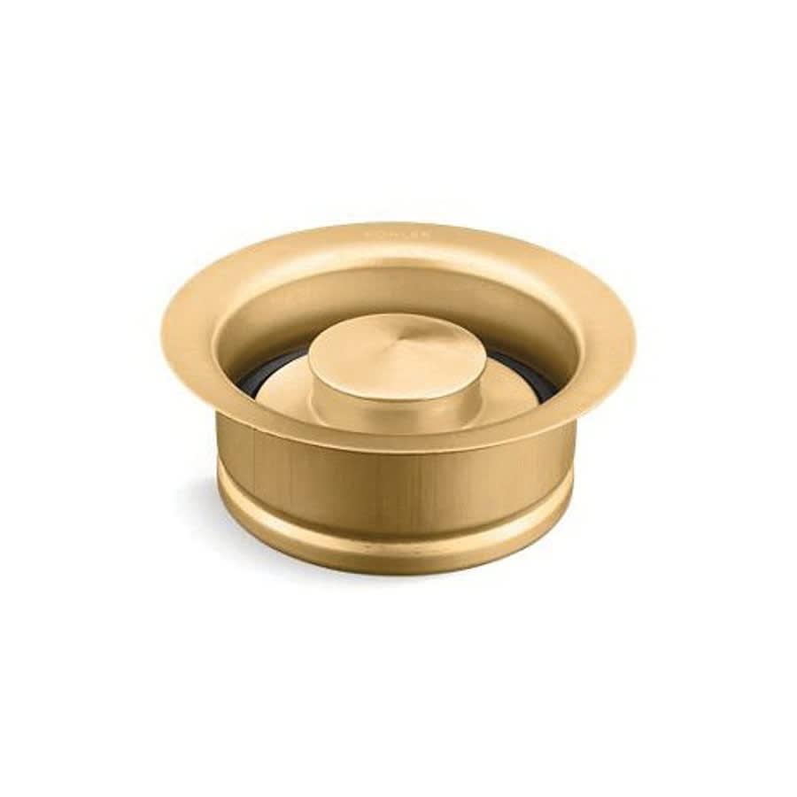 Disposal Flange With Stopper, 4-7/16 in Dia, Metal, Vibrant® Brushed Moderne Vibrant Brushed Moderne Brass - u4yn2v7jtuytrvvumu4p_800x500@2x.jpg