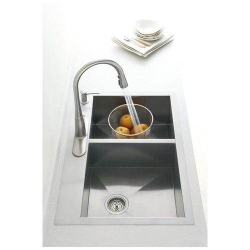 Vault 33" Double Basin Top-Mount/Under-Mount 18-Gauge Stainless Steel Kitchen Sink with SilentShield and Bottom Sink Rack - u5ibkkqdldo9itxciowk_x500.jpg