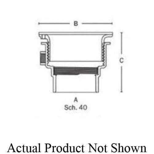 842 Trap Primer Floor Drain, 2 in Outlet, Socket, 5-1/2 in Round Nickel Bronze Top - u7qm7cvhmpolpd84fr7v_x500.jpg