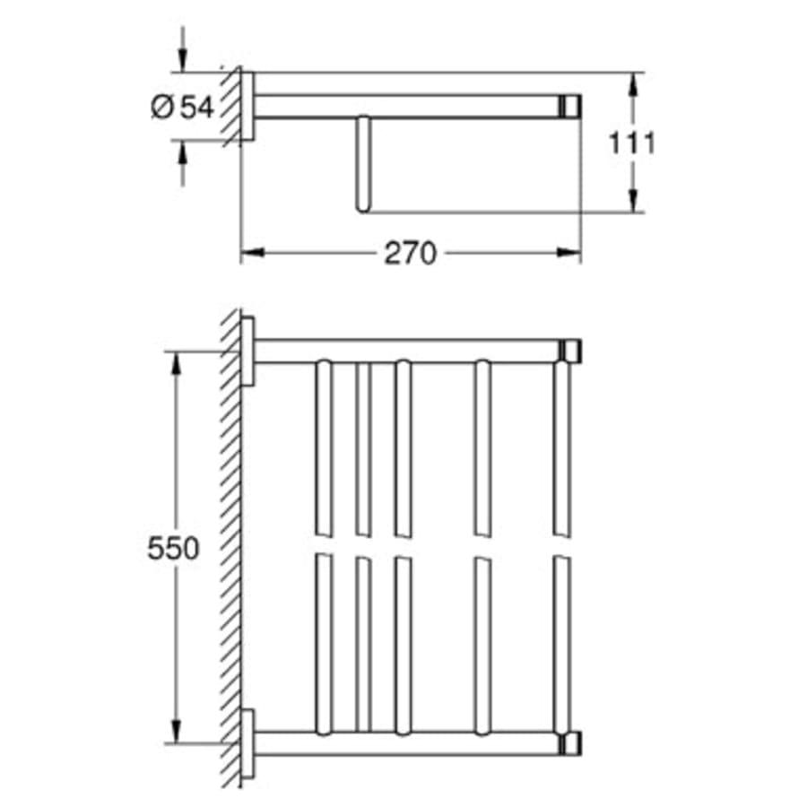 Essentials 23-2/5" Towel Rack with Integrated Towel Bar - uajyxmhyjcvytr73rfu9_800x500@2x.jpg