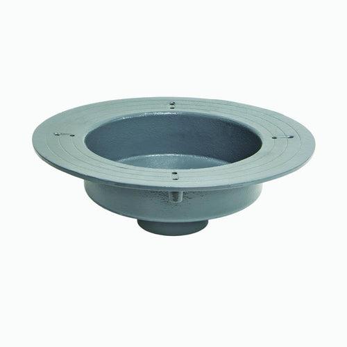 B15 Roof Drain Body, 16-5/8 in Dia, 4 in Outlet, No Hub - uanal3slrvhmb9xupz9i_x500.jpg