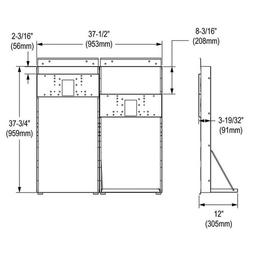 Mounting Frame for Bi-level In-Wall Refrigerated Coolers - ub7fgqlspltfbmybxr1s_x500.jpg