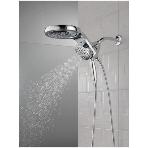 Universal Showering Round 2.5 GPM Multi Function 2-in1 In2ition Shower Head and Hand Shower with Touch Clean, H2Okinetic and MagnaTite Technology - ube1cfrtqdssanj5eo3p_x500.jpg