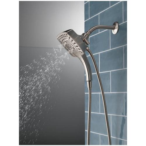 Universal Showering 2.5 GPM Multi Function 2-in1 In2ition Shower Head and Hand Shower with Touch Clean, H2Okinetic and MagnaTite Technology - ucmqhwahax4uwn37nmys_x500.jpg