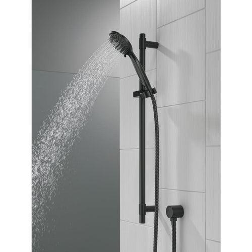 Universal Showering Components 1.75 GPM Multi Function Hand Shower Package - Includes Slide Bar, Hose, and Wall Supply - ufdvczmsbpsfeg3wer2s_x500.jpg