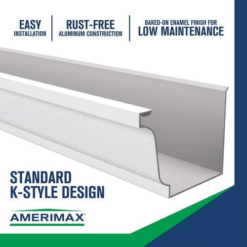 5 in. x 10 ft. White Aluminum K-Style Gutter - ugwe7gvtmtefpnlcwcy6_x500.jpg