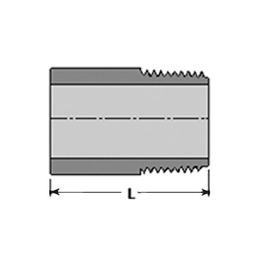 Nipple, 1/2 in, 6 in L, Plain x MNPT, PVC, SCH 80/XH - ujtjq2x9srznnfbuo8rj_x500.jpg