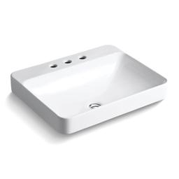 Vox® Vessel Mount Lavatory Sink, ADA, 23 x 18-1/8 x 6-7/8 in, Vitreous China, White - ujxfg3xvbw7f9qcta7cj_800x500@2x.jpg