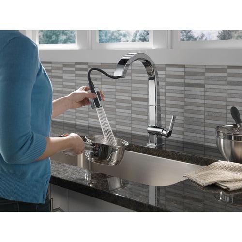 Pivotal 1.8 GPM Single Hole Pull Down Kitchen Faucet with Magnetic Docking Spray Head - Limited Lifetime Warranty - uoswsio26ybziqclmbzs_x500.jpg