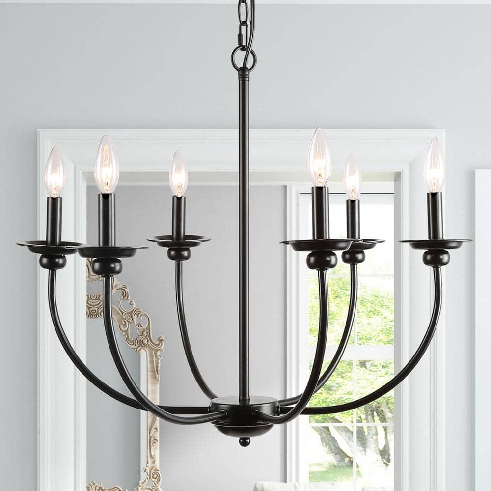 Black Farmhouse Candle Chandelier Light Luraca 6-Light Modern Traditional Chandelier Kitchen Island Pendant Lighting - uvgfh6qsagzk1ztsnyza_800x500@2x.jpg