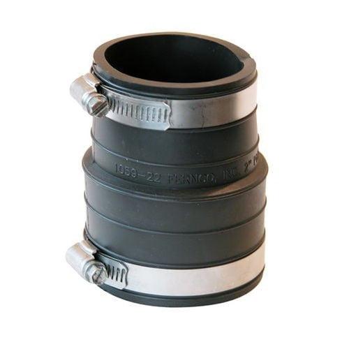 Transition Coupling, 2 in, Plastic Socket x Plastic/Cast Iron, Flexible PVC - uvnvo1igldockycja44x_x500.jpg