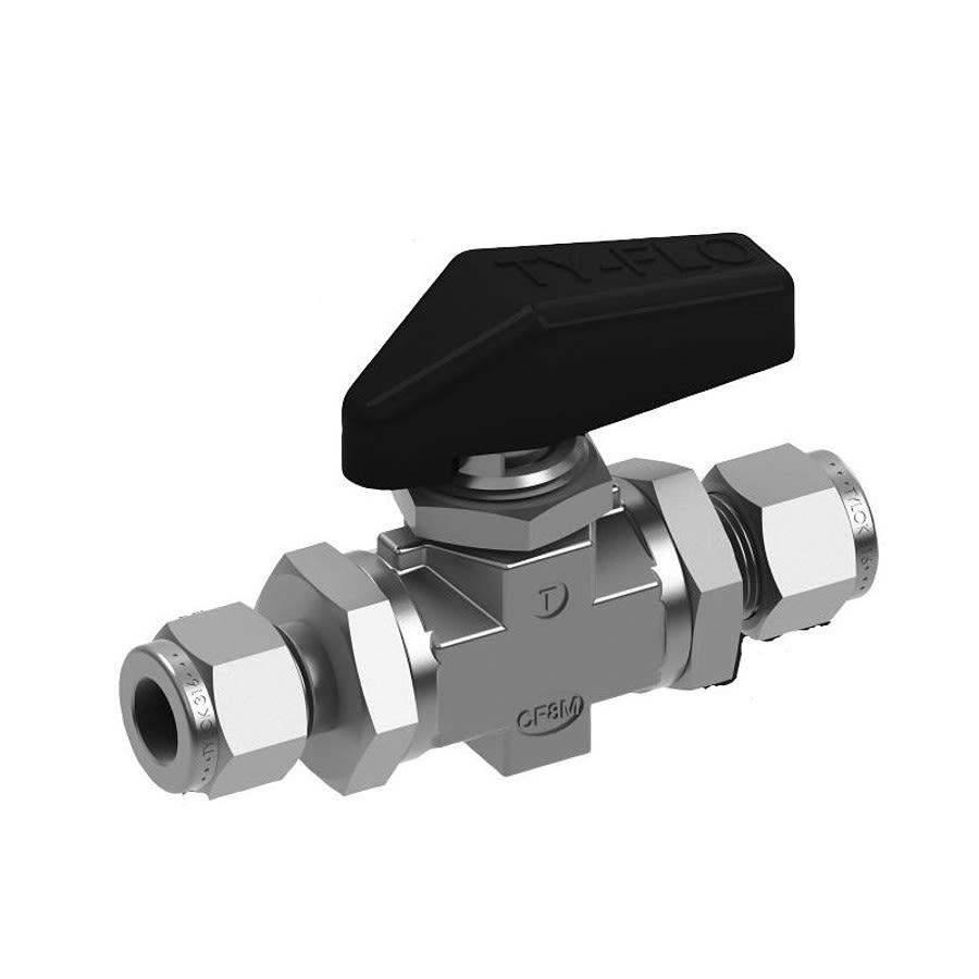 1-Piece Ball Valve, 1/4 in, Tube, Standard Port, Stainless Steel Ball, 304/304L Stainless Steel - uwtcxyzcrka2r177g0bd_800x500@2x.jpg