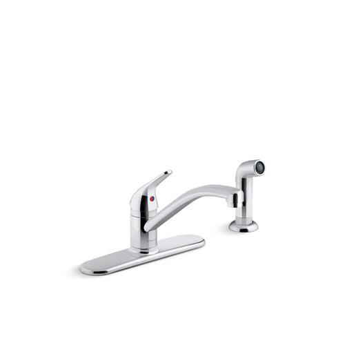 Jolt 1.5 GPM Single Hole Kitchen Faucet - Includes Side Spray Escutcheon - uxa4qv8hdnmvt7zuvagk_x500.jpg