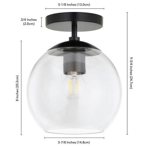 Bartlett 9 in. 1-Light Matte Black and Clear Glass Semi-Flush Mount - v2qc3kptzj7vas5b9xez_x500.jpg