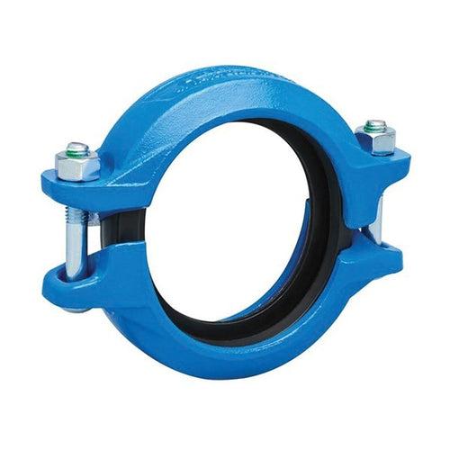 Rigid Coupling, 8 in, Groove, Ductile Iron, Enamel Painted, Potable - v76bgfqe72lt8luuqdpn_x500.jpg