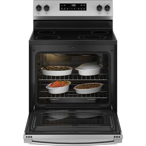 30 in. 4 Burner Element Free-Standing Electric Range in Stainless Steel - v7vhgepf2qz4wpejt2el_x500.jpg