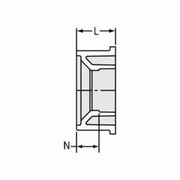 Bushing, 12 x 10 in, Hub x Spigot, DWV, PVC - vbkcipscjys8wsvmjkme_x500.jpg