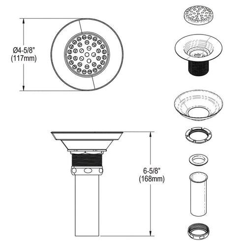 3-1/2 in, Drain Nickel Plated Brass Body Strainer and Tailpiece - vfffn5ozhkbfyaadtin6_x500.jpg