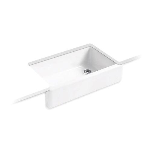 Whitehaven® Self-Trimming® Single Bowl Kitchen Sink, Under Mount, 35-11/16 x 21-9/16 in, 9 in Bowl Depth, Cast Iron, White - vguh9huwkoem7dqiky8o_x500.jpg