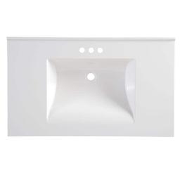 37 in. W x 22 in. D Cultured Marble White Rectangular Single Sink Vanity Top in White - vhxmhpjvr9a8ulduapmp_x500.jpg