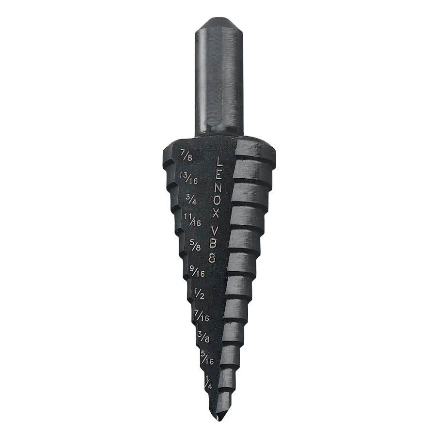 Vari-Bit® Step Drill, 3/16 to 7/8 in, Max Hole Diameter, 12 Steps - vjvjxljpfxse1ldlfady_800x500@2x.jpg